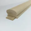 Поручень омегообразный 70*45 с пазом сращенный